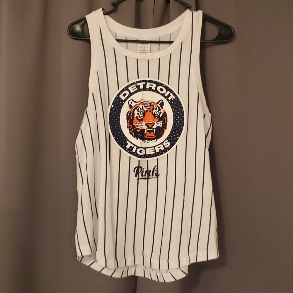 Detroit Tigers PINK tank top